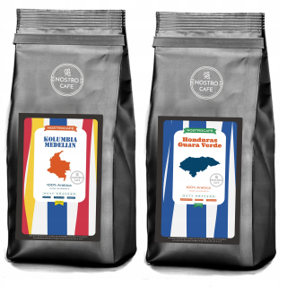 Zrnková káva -  Káva Beans 2kg Honduras GV Columbia Medellin