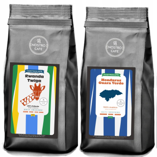 Zrnková káva -  Káva Beans 2kg Honduras GV, Rwanda Twiga