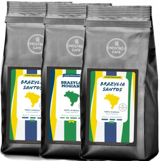 Zrnková káva -  3kg Grainy Coffee - 2xsantos, Mogiena