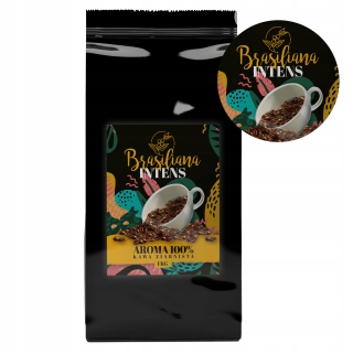Zrnková káva -  Kávové zrná Brasiliana Intens 1 kg