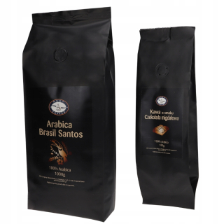 Zrnková káva -  Káva Beans Brazília Arabská 1kg + 100g Chuť