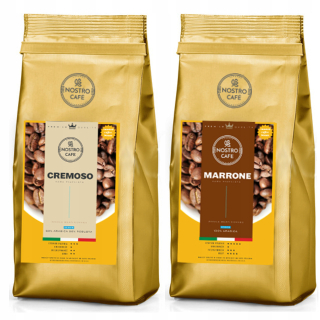 Zrnková káva - Cremoso Grainy Coffee, Marrone 2kg - Čerstvo pečené