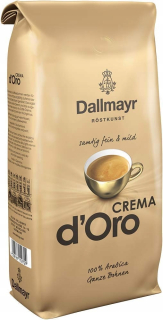 Zrnková káva - Kávové zrná Dallmayr CREMA d'Oro 1kg
