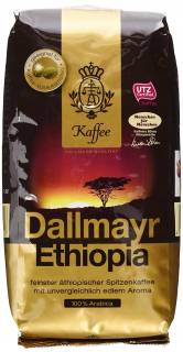 Zrnková káva -  Káva Beans Dallmayr Etiópia 500 gramov