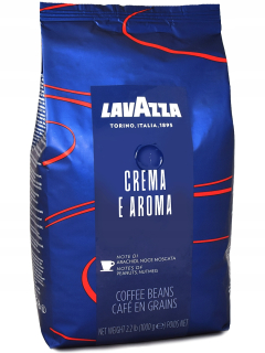 Zrnková káva -  Kávové zrná Lavazza Crema a Aroma Blue 1 kg