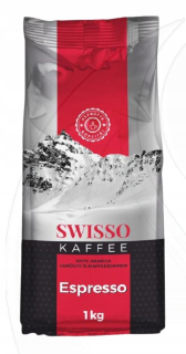 Zrnková káva - Káva Swisso Kaffee Espresso Mocle de 1kg