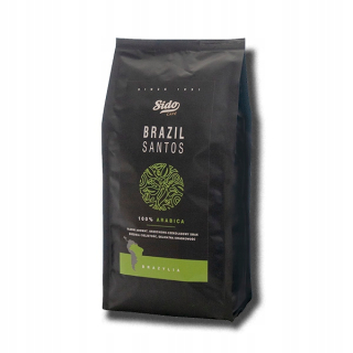 Zrnková káva - Sido Brazília Santos 1kg Káva