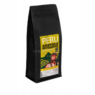 Zrnková káva -  Káva Bežnica Špeciálna Amazonia Peru 1 kg