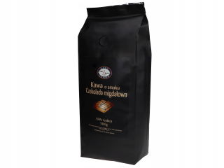 Zrnková káva -  Zrnková káva, čerstvo pražená čokoládová mandľa 1KG
