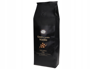 Zrnková káva -  Káva zrnitosť Čerstvo spálené vanilka 500g