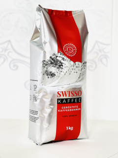 Zrnková káva - Káva Beans Swisso Kaffee 1 KG