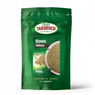 Zelená káva - Mletá zelená káva zoštíhľujúca 1 kg Targroch
