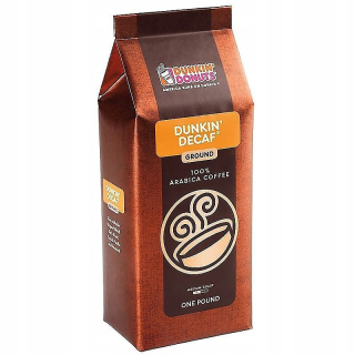 Káva bez kofeínu - Dunkin Donuts Mletá káva bez kofeínu 453 g z USA