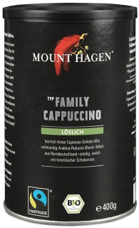 Cappuccino - Kapučíno - Káva Cappuccino Family Fair Trade Bio Mount Hagen