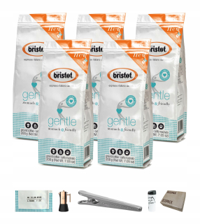 Káva mletá - Jemná káva pre žalúdok Gentle 1KG + kávovar