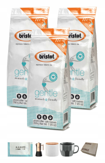 Káva mletá - Jemná káva pre páni Gentle 600g + kávovar