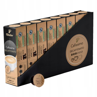 Kávové kapsule - Kávové kapsuly Tchibo Caffè Crema Dekaffinato 80