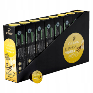 Kávové kapsule - Kávové kapsuly Tchibo CAFISIMO VANILLA 80 Kapsuly