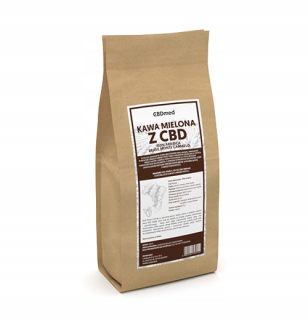 Káva mletá - Kopová konope s CBD 250G - CBDMED