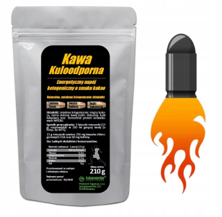 Káva mletá - Kávová bulletproof 210G: zelená káva, kokos