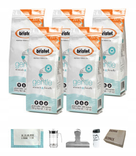Káva mletá - Jemná káva pre žalúdok Gentle 1kg + infuser