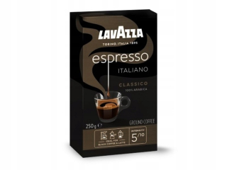 Káva mletá -  Kávu zomelieme. Caffe Espresso Italiano 250 g Lavazza