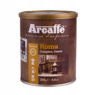 Zrnková káva -  Mletá káva Arcaffe Roma 250g