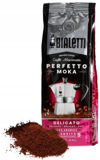 Káva mletá - Mleté kávy Bialetti Delicato 100 Arabica 250g