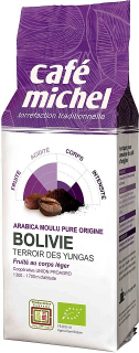 Zelená káva - Mleté kávy Bolívia 250 g Cafe Michel