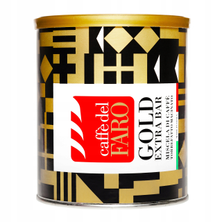 Káva mletá - Káva Mleté Caffe del Faro Gold Extra Bar 250g