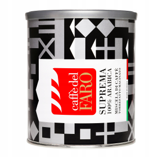 Káva mletá - Káva Mleté Caffe del Faro Suprema Arabica 250g