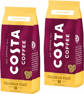 Káva mletá -  COST COSTA COFEFEE COLOMBIAN RAST 2X 200G