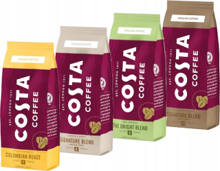 Káva mletá -  Mleté kávy Costa Coffee Mix Flavors 4x 200g