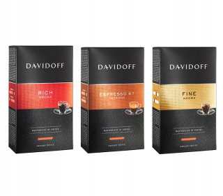 Káva mletá - MILÁČOVÁ KAŽDÁ DAVIDOFF - Rich / 57 / FINE KIT