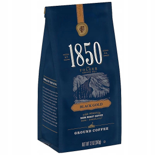 Káva mletá - Mleté Káva Folgers 1850 Black Gold 340g z USA