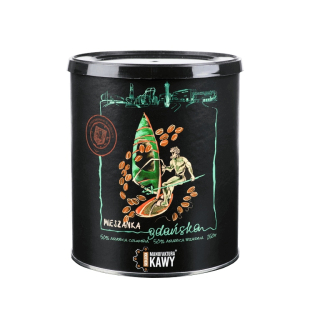 Káva mletá - Mleté kávy Gdańsk 250g Siedlce Manufaktura