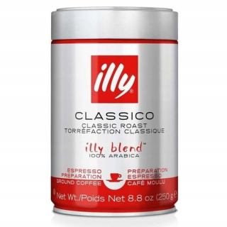 Káva mletá - Mletá káva Illy espresso 250g môže