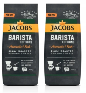 Káva mletá -  Mleté kávy jacobs barista aromatický a bohatý 800g