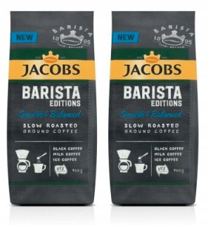 Káva mletá -  Mleté kávy jacobs barista Smooth & Balanc 800g