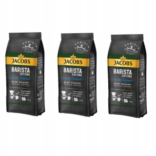 Káva mletá - Káva mletá jacobs barista hladký vyvážený 3ks.