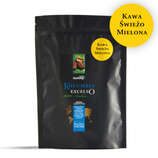 Káva mletá - Mleté kávy Kolumbia Excelso 100% Arabica