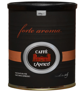 Káva mletá -  L'Antico Forte Aroma 0,25 kg Káva Káva