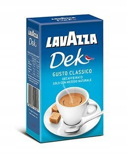 Káva bez kofeínu -  Mletá káva LAVAZZA DEK bez kofeínu 10 * 0,25 kg