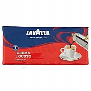 Káva mletá -  Lavazza Crema E Gusto 2x250 g Káva s de