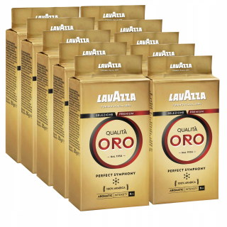 Káva mletá - Mletá káva Lavazza Qualita Oro 10x250g