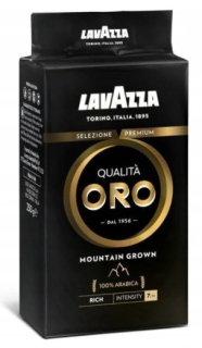 Káva mletá -  Lavazza Qualita Oro Mountain Grown 4X Káva