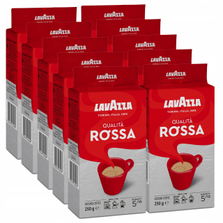 Káva mletá -  Lavazza Qualità Rossa 10x250g