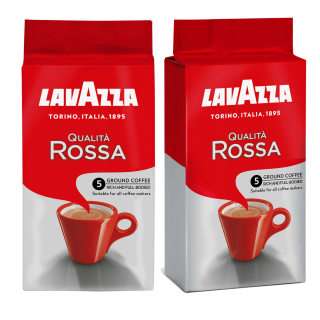 Káva mletá - Lavazza kvalita Rossa 2x250g Káva