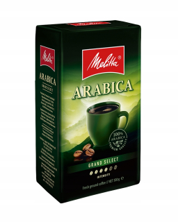 Káva mletá -  Mletá káva melitta arabica grand vyberte 12x 500g