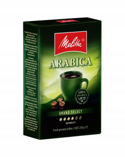 Káva mletá -  Mleté Coffee Melitta Arabica Grand Select 16x 250g